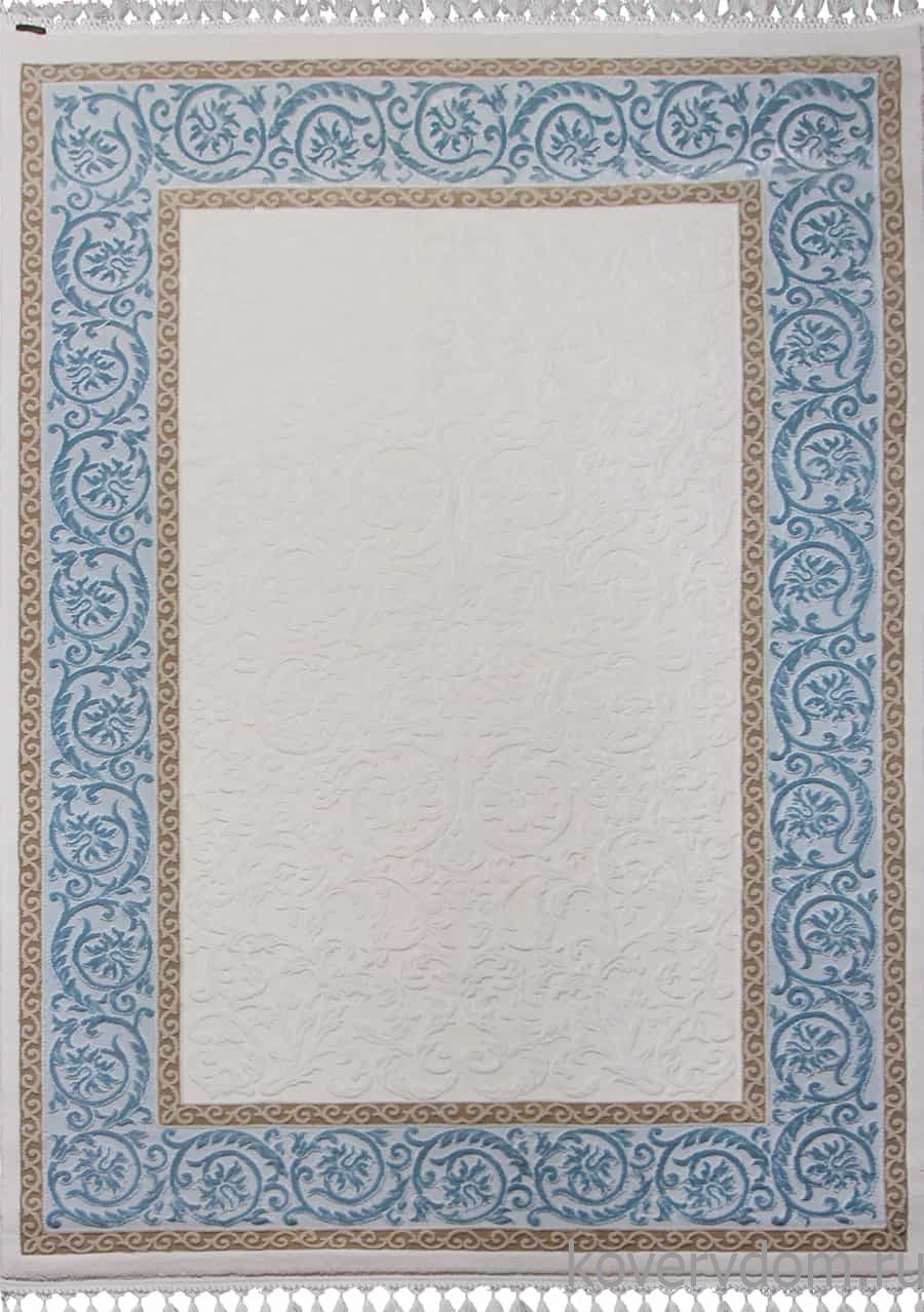 Ковер HUNKAR 08058T BLUE / WHITE