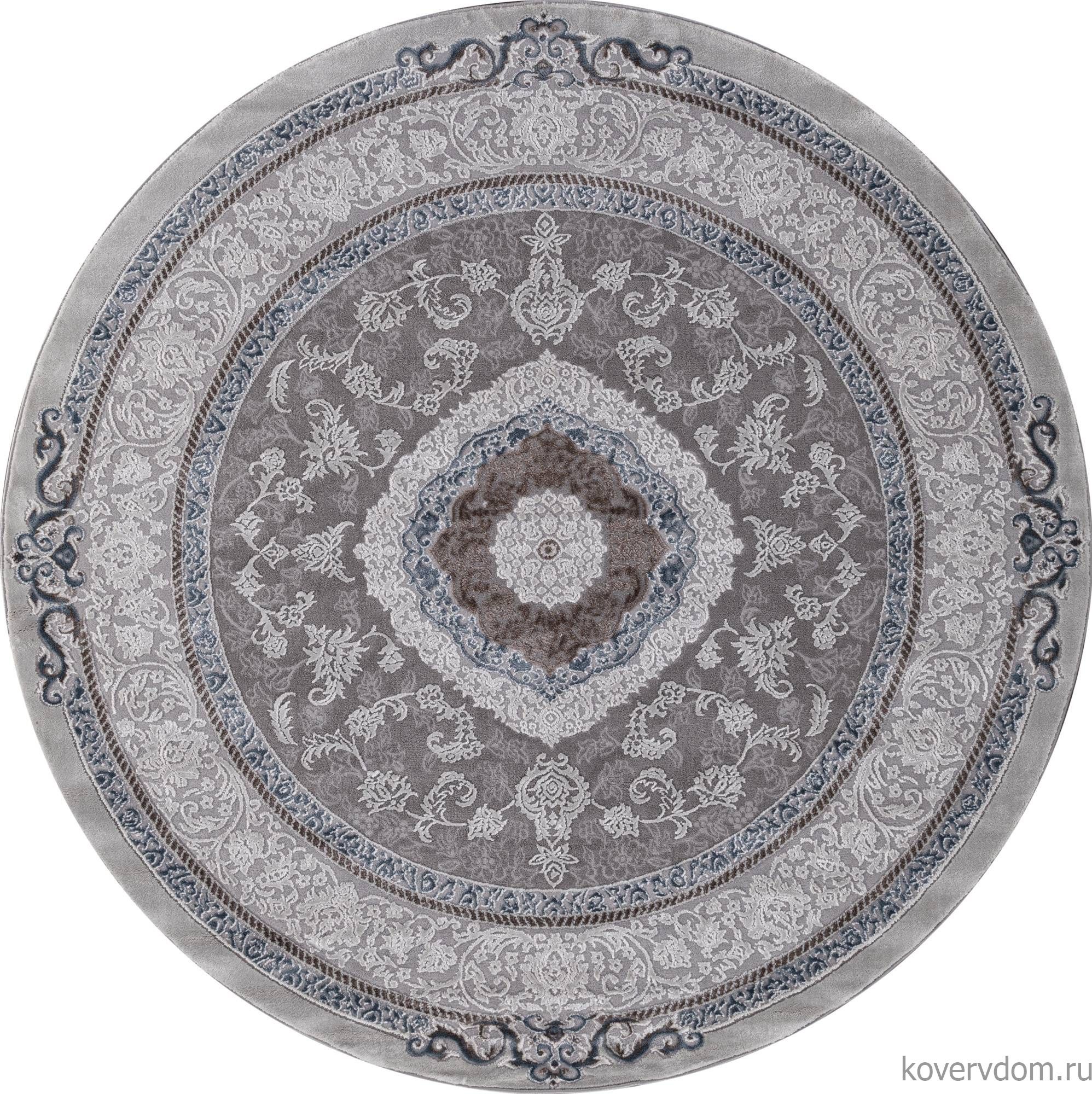 Ковер ARMINA 03874A BLUE / BLUE Круг Ковер ARMINA 03874A BLUE / BLUE Круг