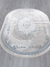 Овальный ковер голубой EFSAN L278A CREAM SHRINK / BLUE FDY Овал