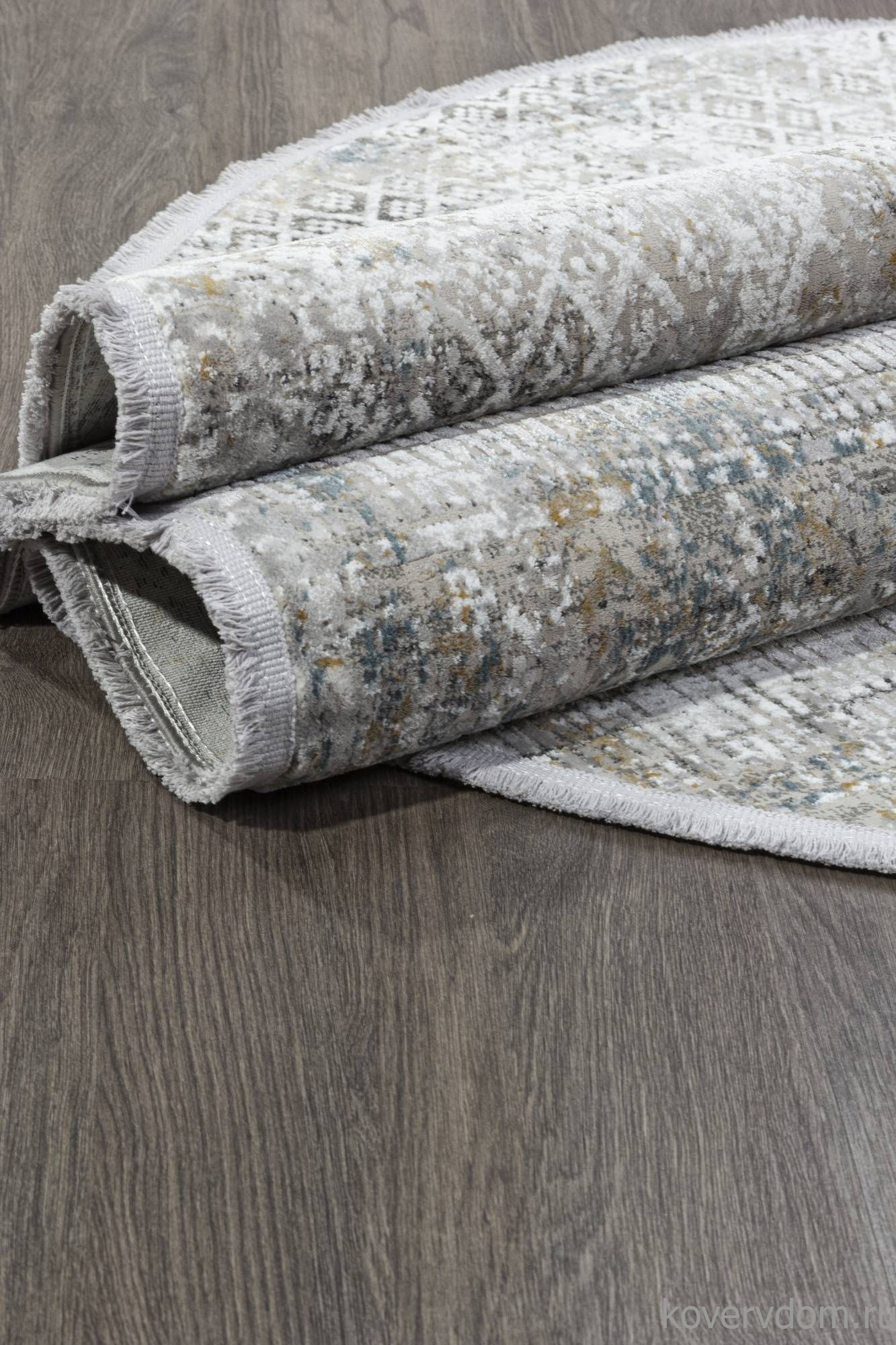 Ковер LORENZO A047AJ GREY / BLUE Овал Ковер LORENZO A047AJ GREY / BLUE Овал