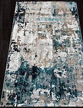 Ковер из Турции PARADIZE-A 01632A GREY / TURQUOISE