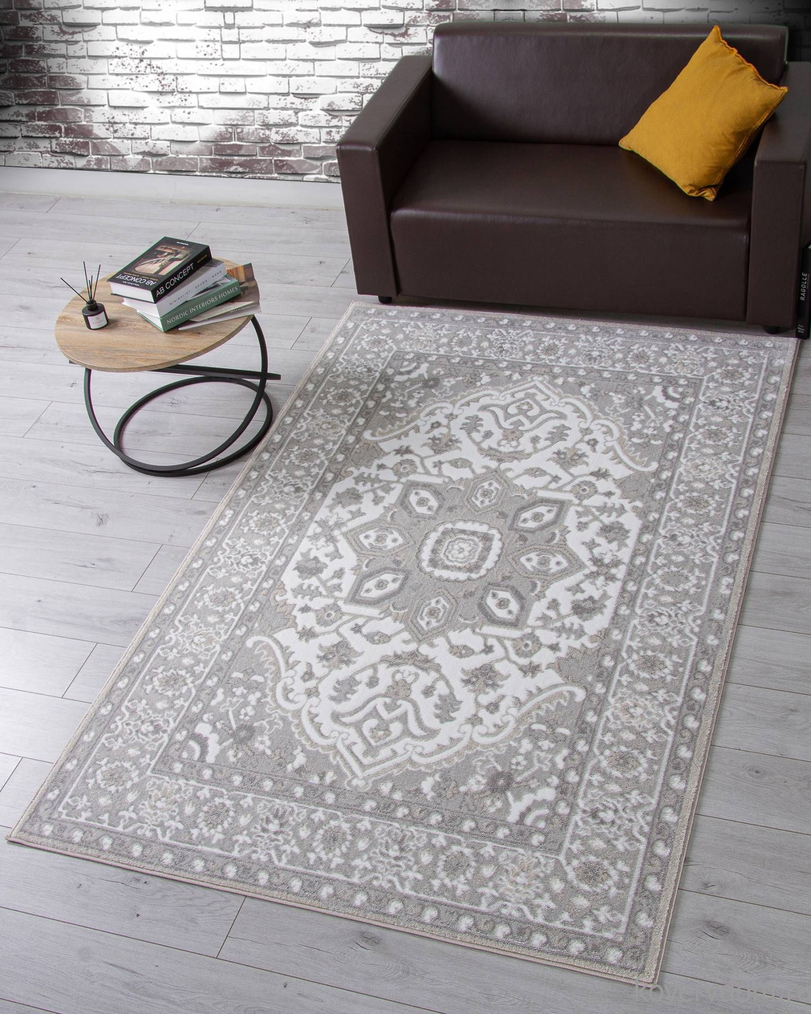 Ковер OSTIN F616 GRAY