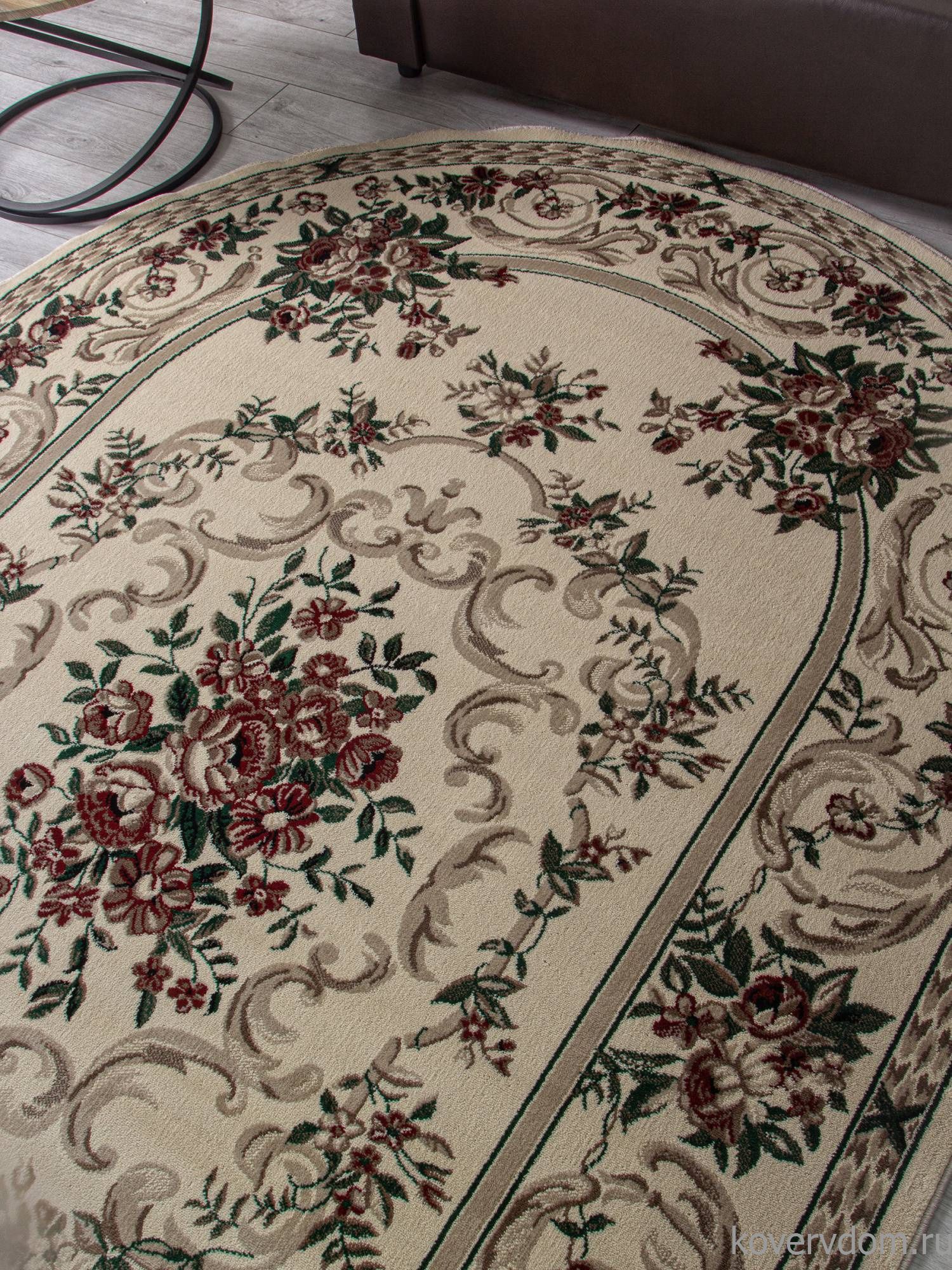 Ковер COLIZEY D057 CREAM Овал