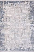 Ковер из полиэстера PERLA-A C634AQ GREY / L.GREY