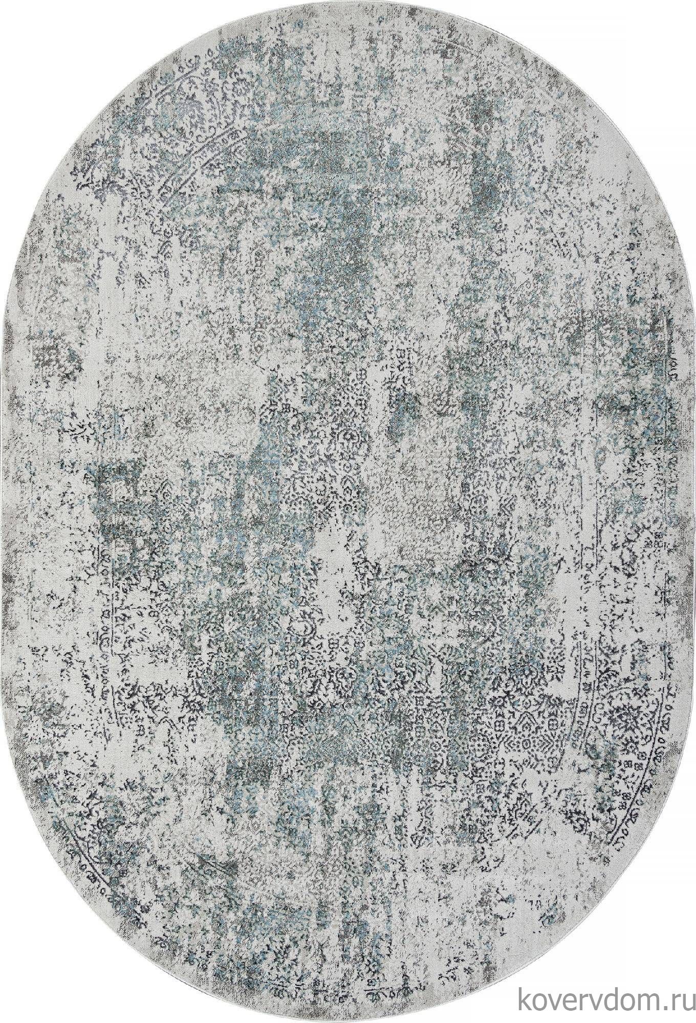 Ковер SAFARI 02475F BLUE / GREY Овал Ковер SAFARI 02475F BLUE / GREY Овал