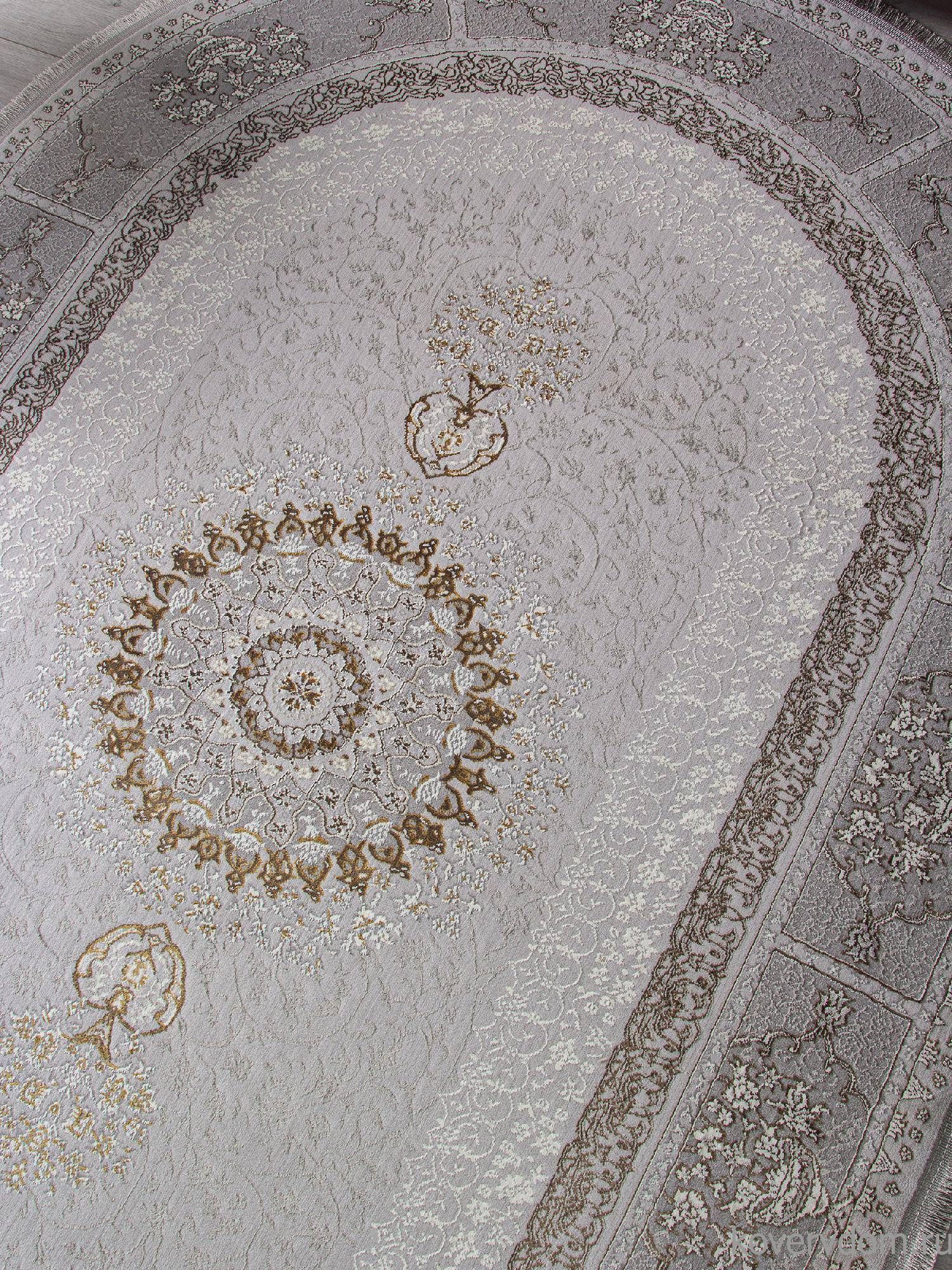 Ковер ZARINA A053B LIGHT GREY SHRINK / LIGHT GREY SHRINK Овал Ковер ZARINA A053B LIGHT GREY SHRINK / LIGHT GREY SHRINK Овал