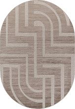 Прямоугольный ковер DIOS F439 BEIGE Овал