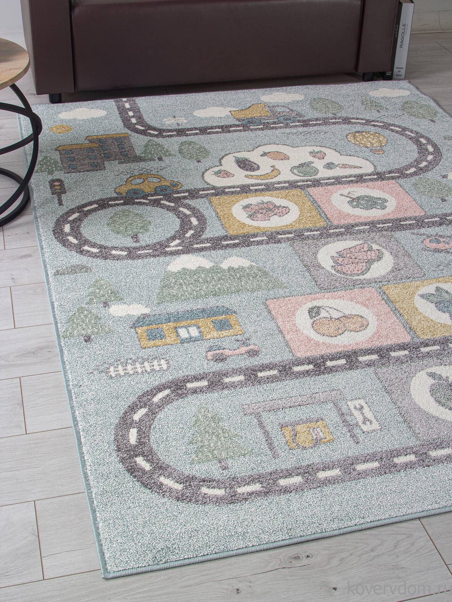 Ковер с дорогами IZUMRUD C214 MULTICOLOR