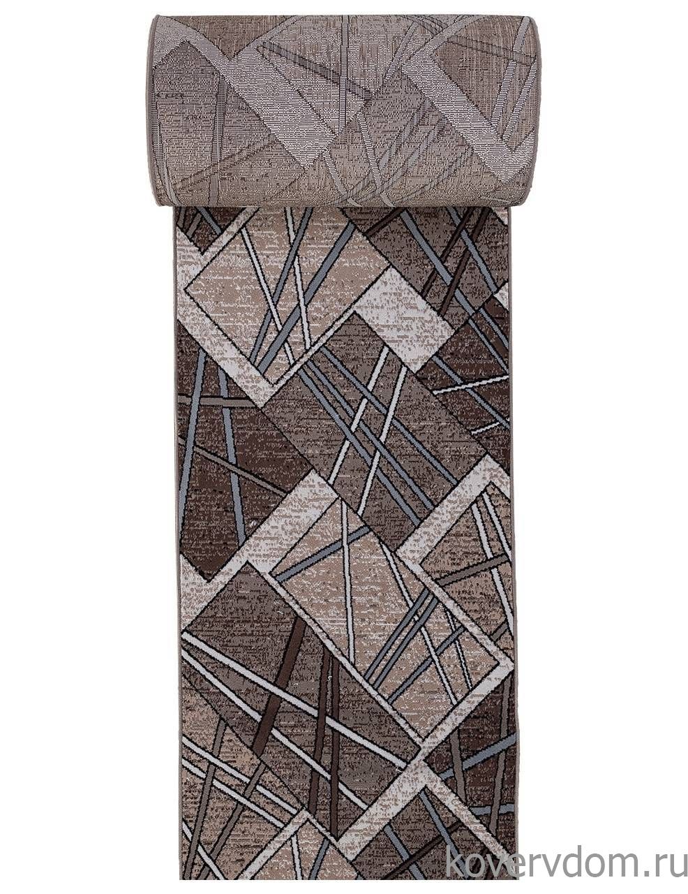 Ковровая дорожка SIERRA D487 BEIGE-BROWN 2 Ковровая дорожка SIERRA D487 BEIGE-BROWN 2