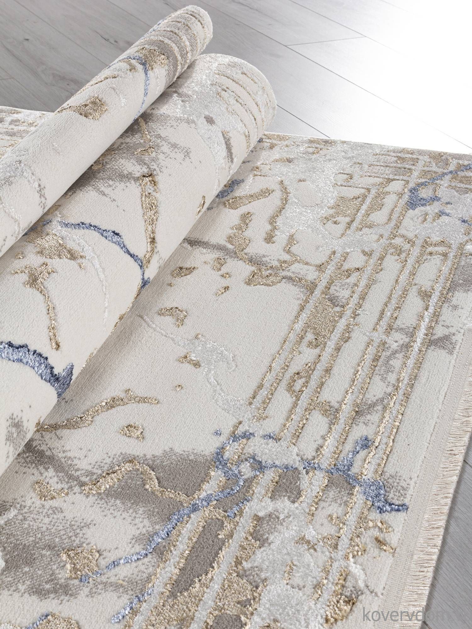 Ковер MOSSO 27243A GRY / NAVY