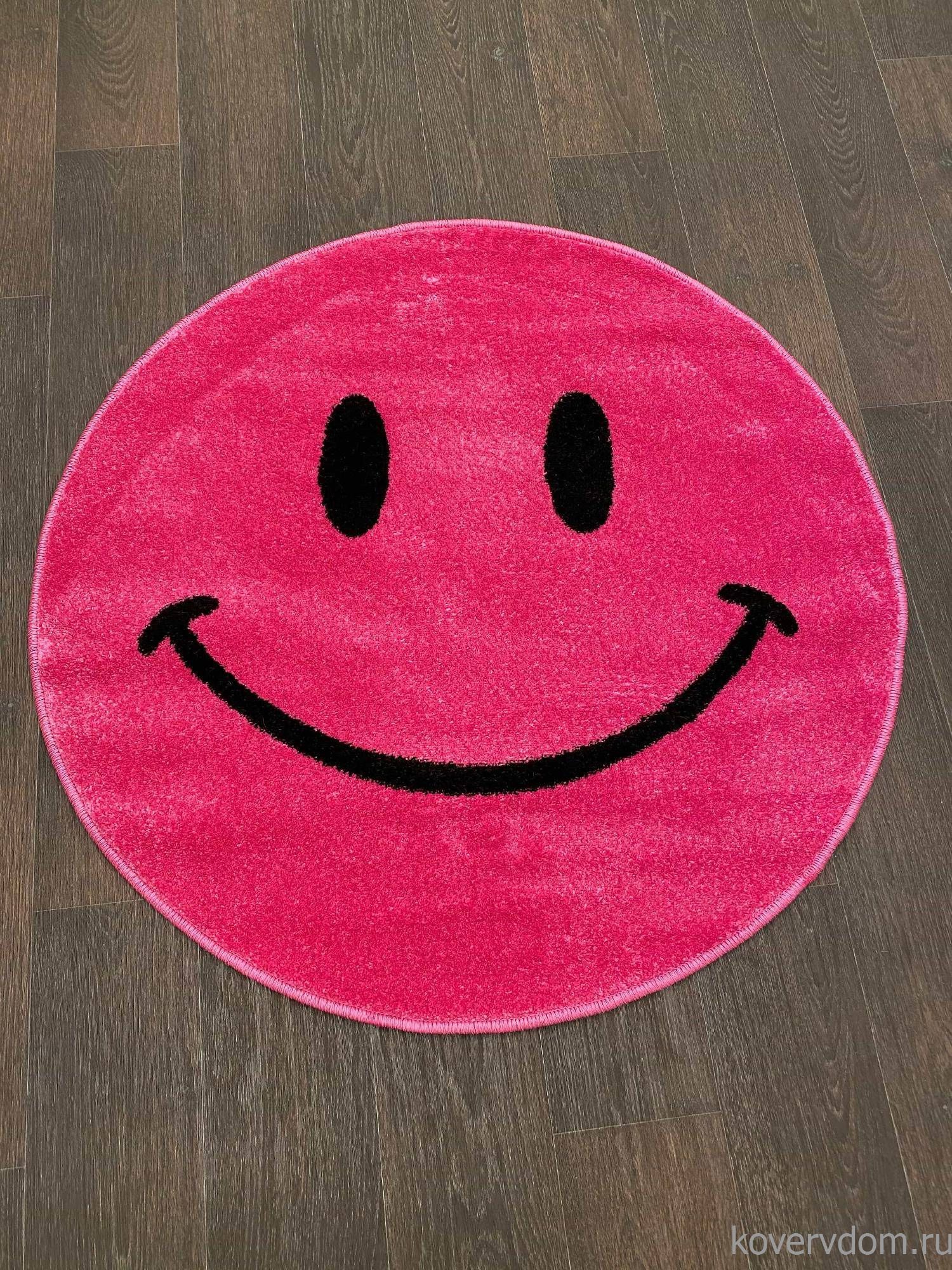 Ковер SMILE NC19 PINK Круг