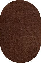Ковер длинношерстный LANA-A T600 BROWN Овал