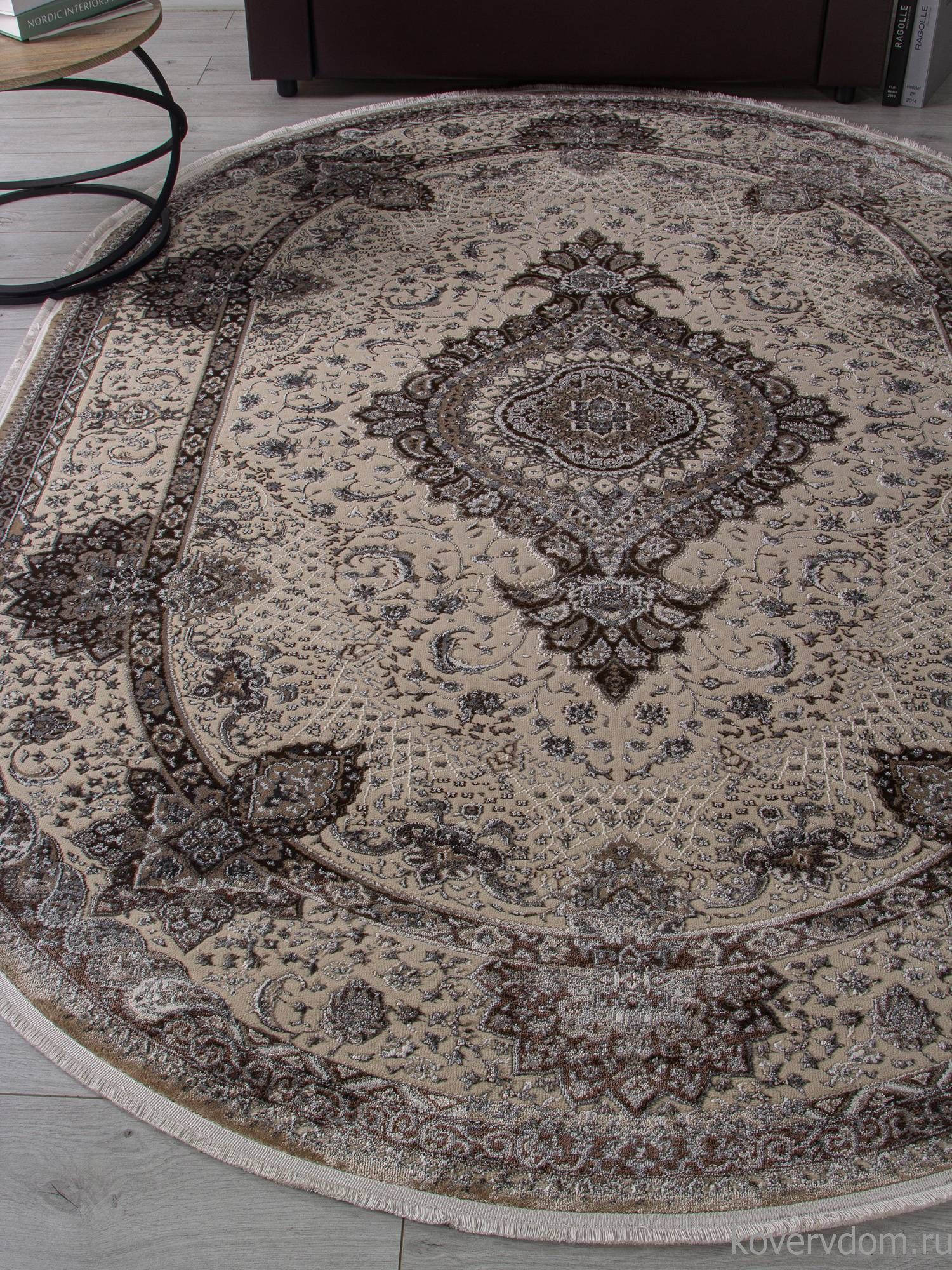 Ковер DOLCE D414 BEIGE Овал