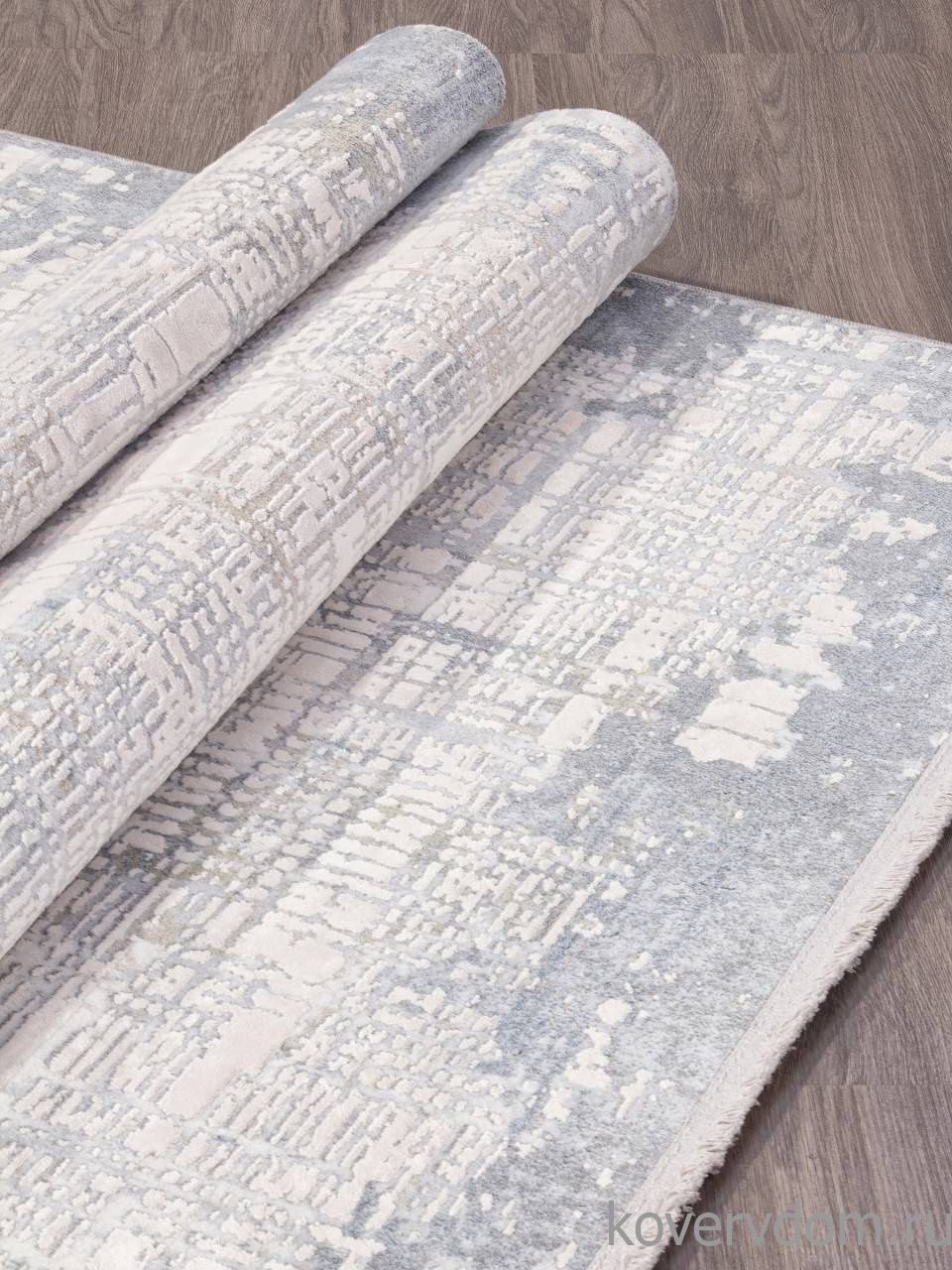 Ковер PERLA-A C634AQ GREY / L.GREY Ковер PERLA-A C634AQ GREY / L.GREY