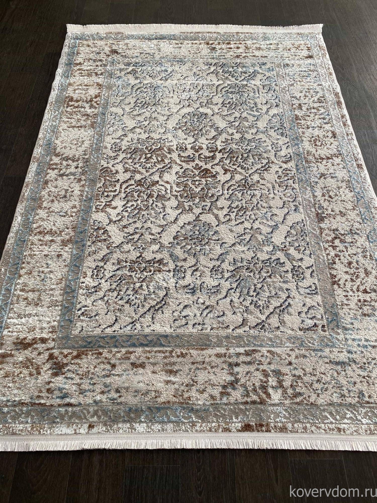 Ковер RODOS 7680A L.BLUE / CREAM