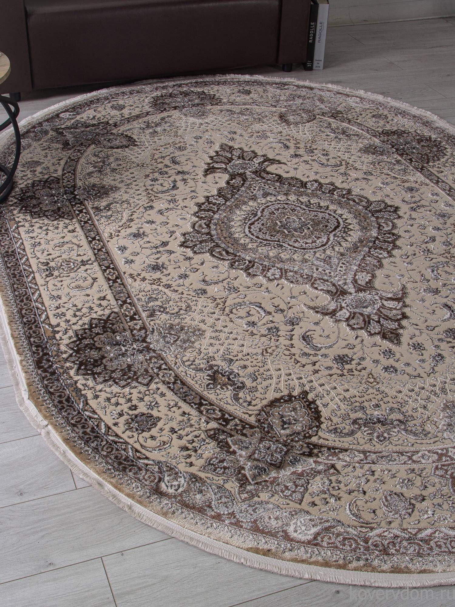 Ковер DOLCE D414 BEIGE Овал