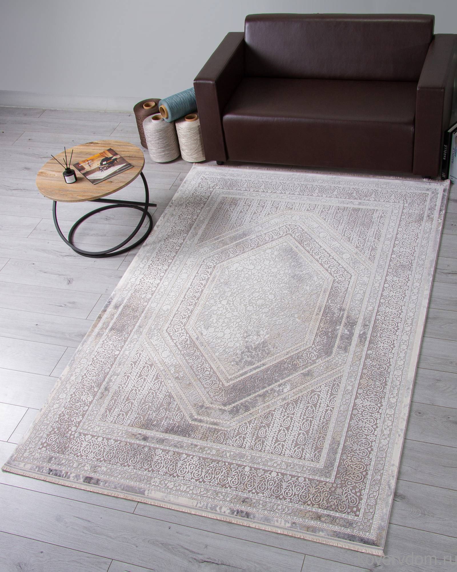 Ковер DUBAI 00524 GREY / CREAM Ковер DUBAI 00524 GREY / CREAM