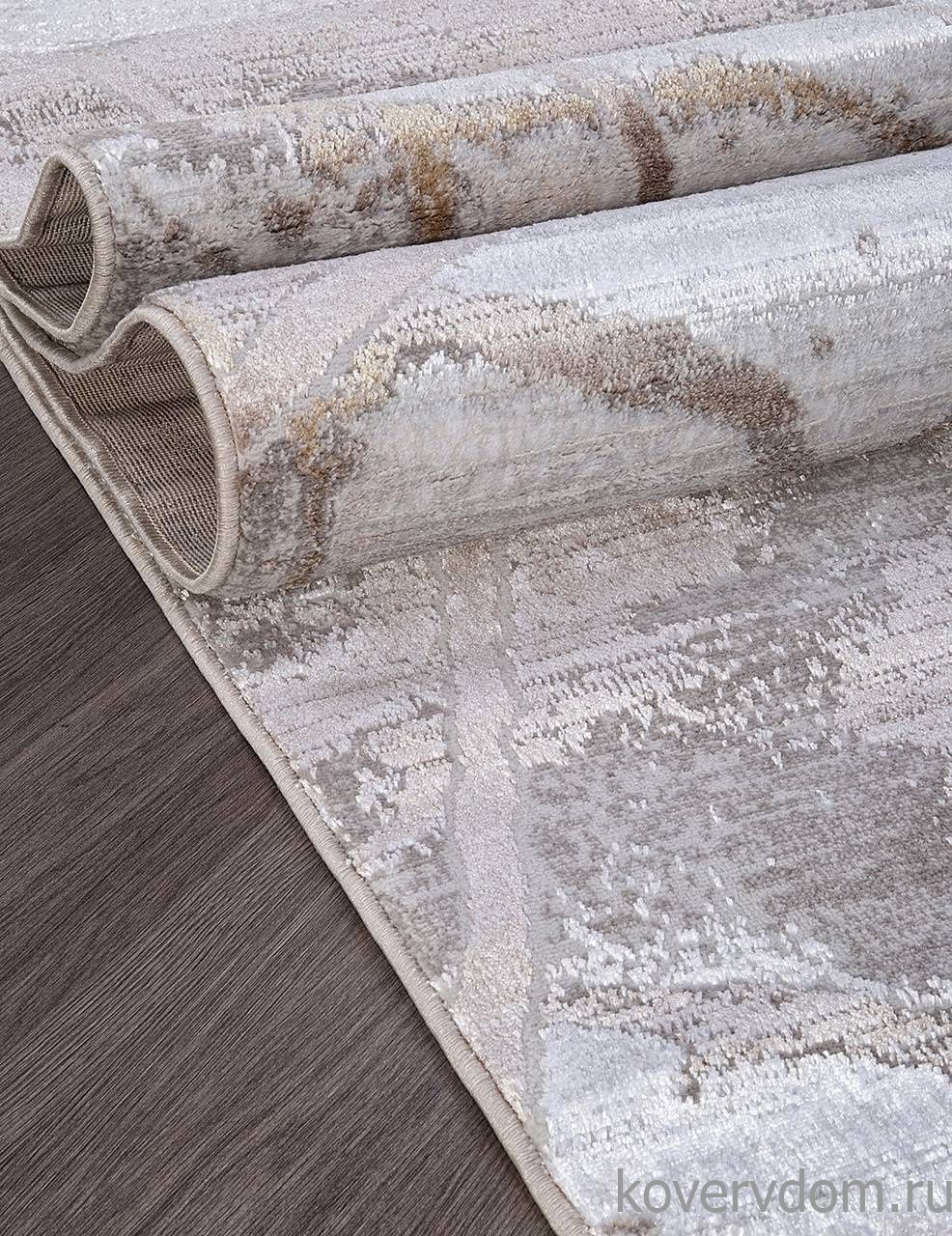 Ковер AJMAL LP 315 CREAM / BROWN Ковер AJMAL LP 315 CREAM / BROWN