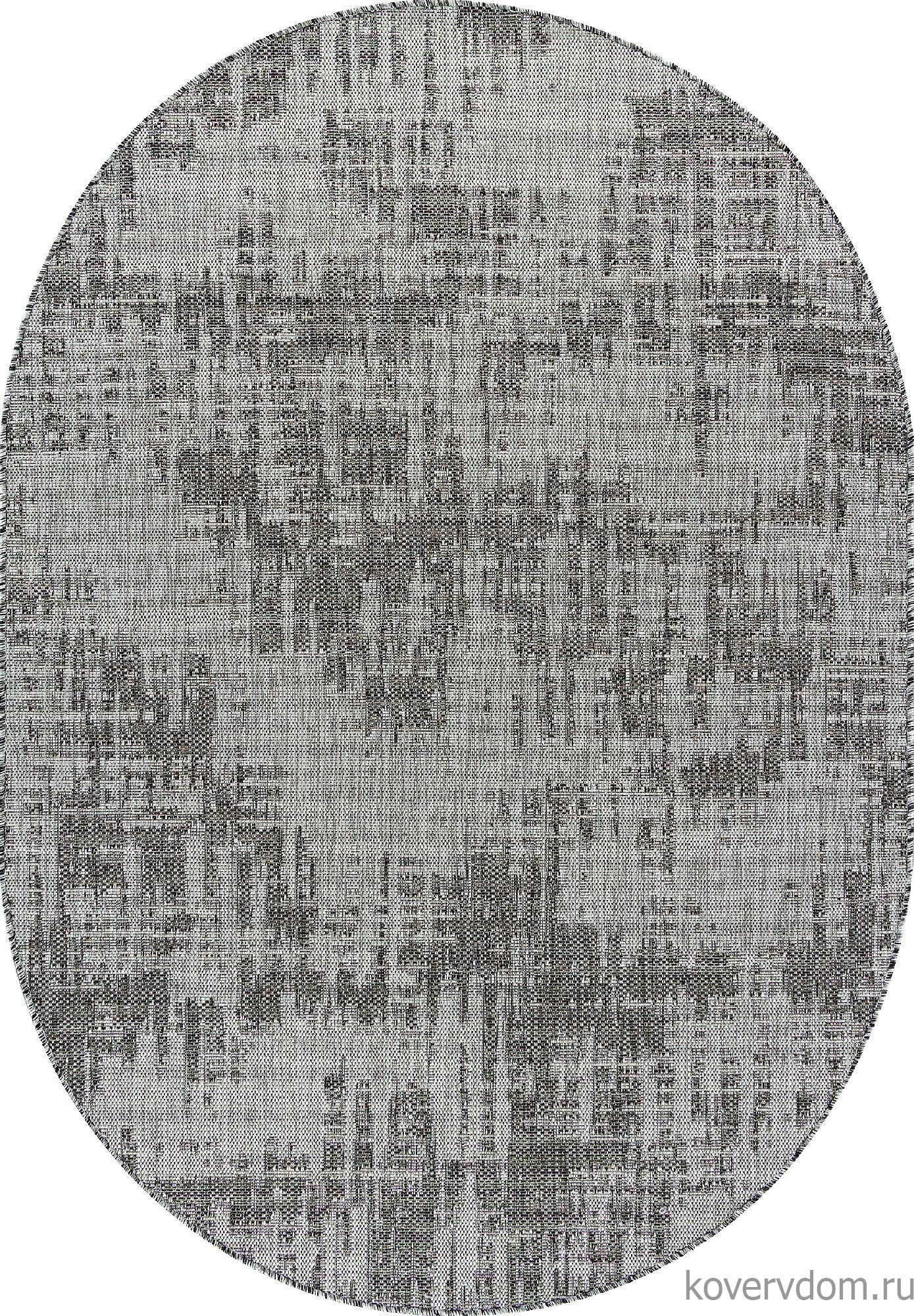 Ковер KAIR S144 DARK GRAY Овал Ковер KAIR S144 DARK GRAY Овал