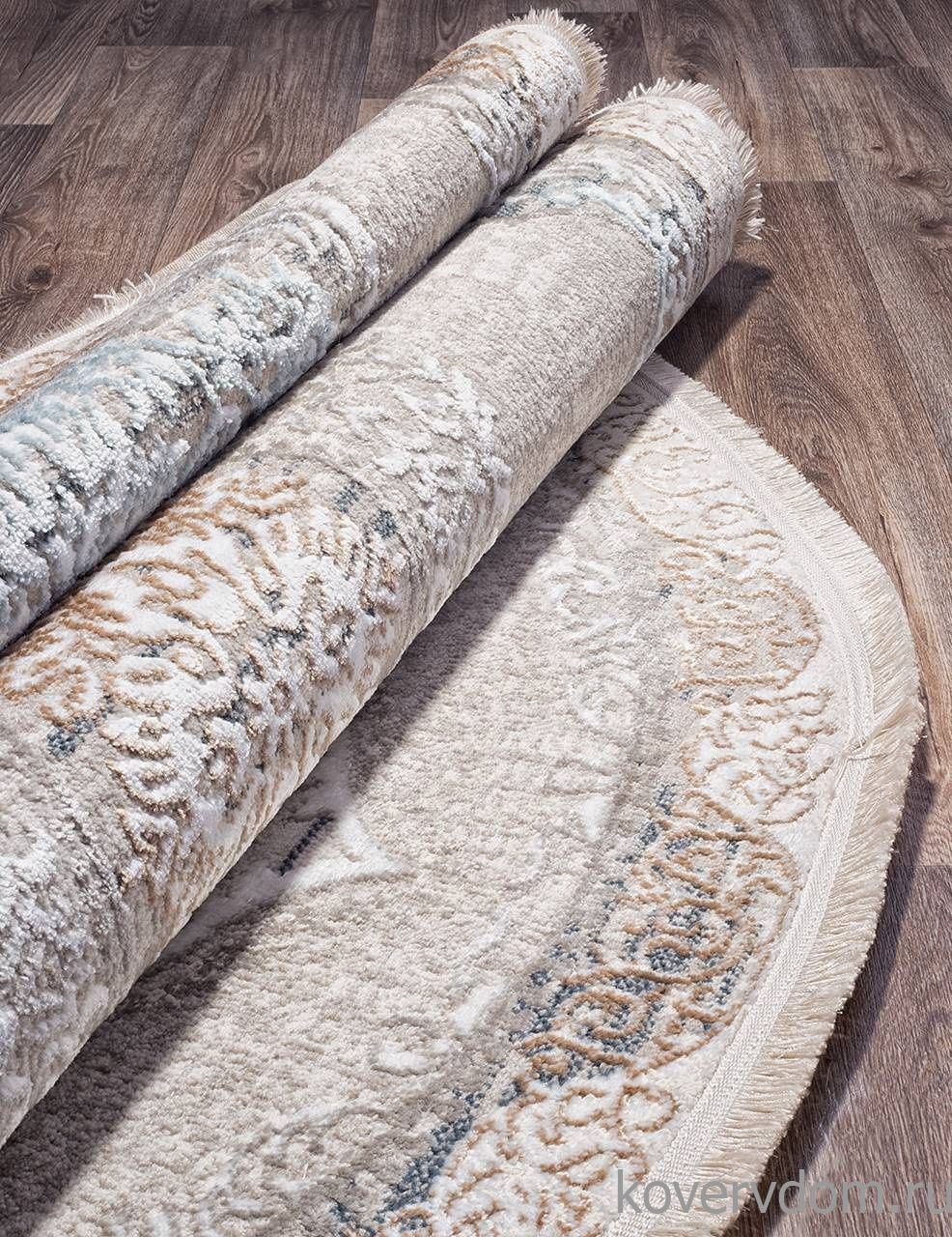 Ковер RODOS 7430A CREAM / CREAM Овал