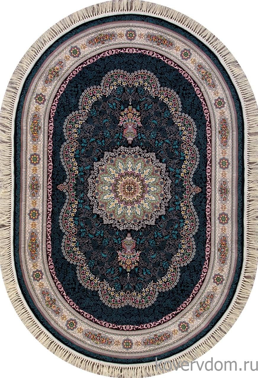 Ковер TEHRAN 7521 NAVI Овал
