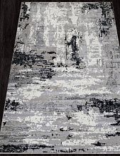 Ковер в гостиную черный PALERMO F279 DARK GRAY