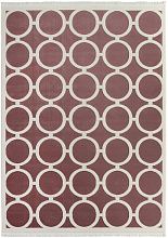 Ковер из Турции с длинным ворсом SARDES TRUVA 08426M PURPLE / PURPLE
