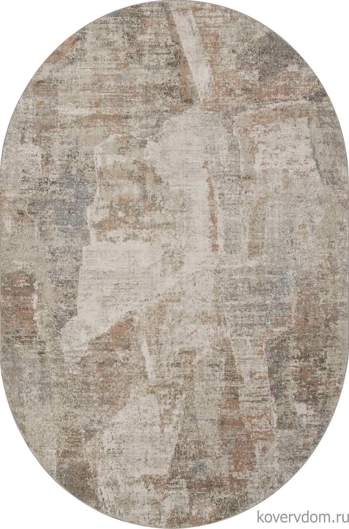 Ковер AFINA-A F428AB BEIGE / PUDRA Овал Ковер AFINA-A F428AB BEIGE / PUDRA Овал