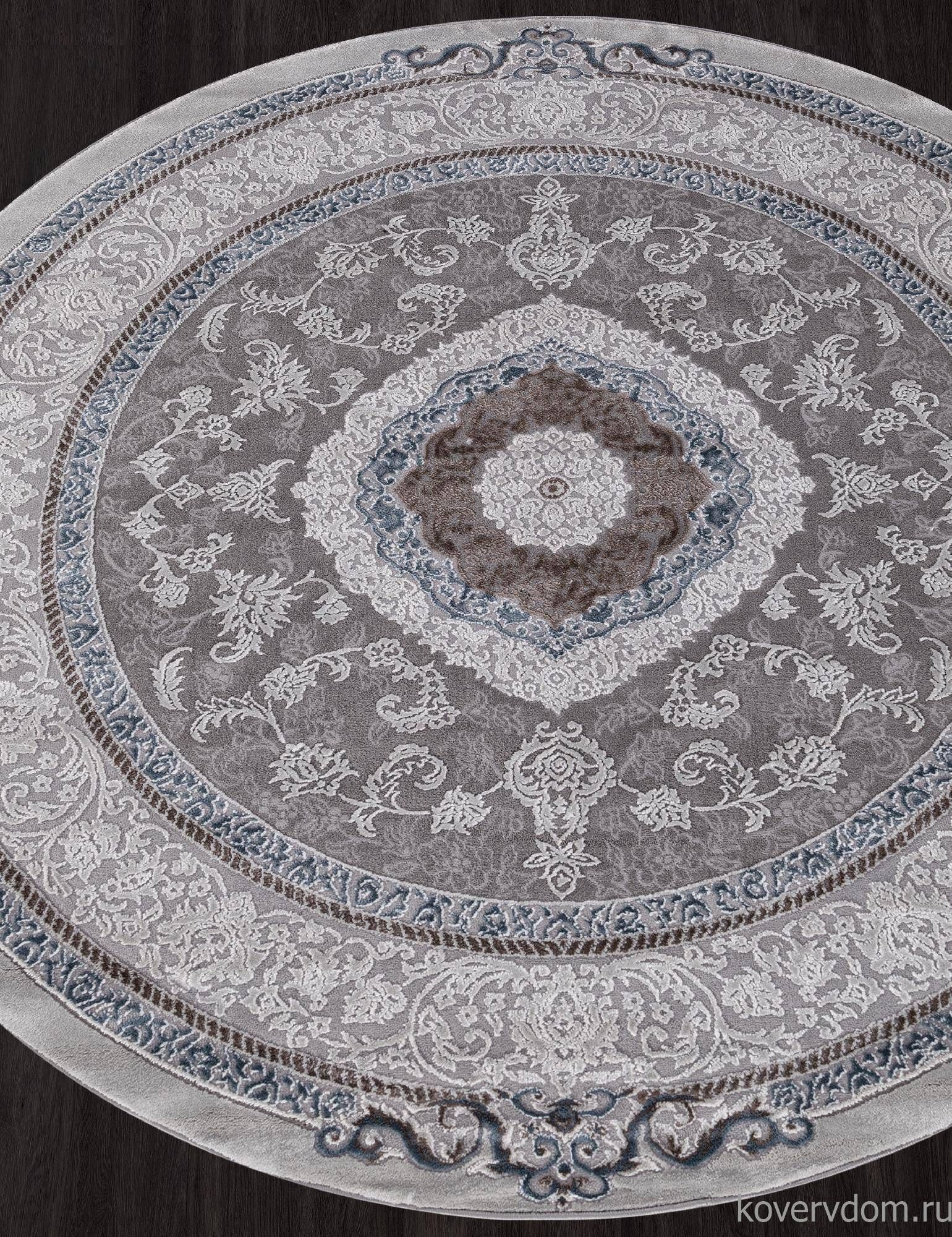 Ковер ARMINA 03874A BLUE / BLUE Круг Ковер ARMINA 03874A BLUE / BLUE Круг