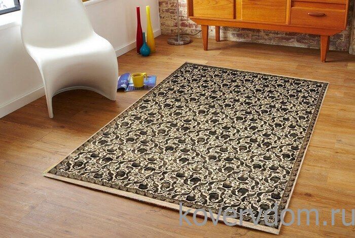 Ковер ручной работы из шелка и шерсти Silk-Wool FR-1A Ivory