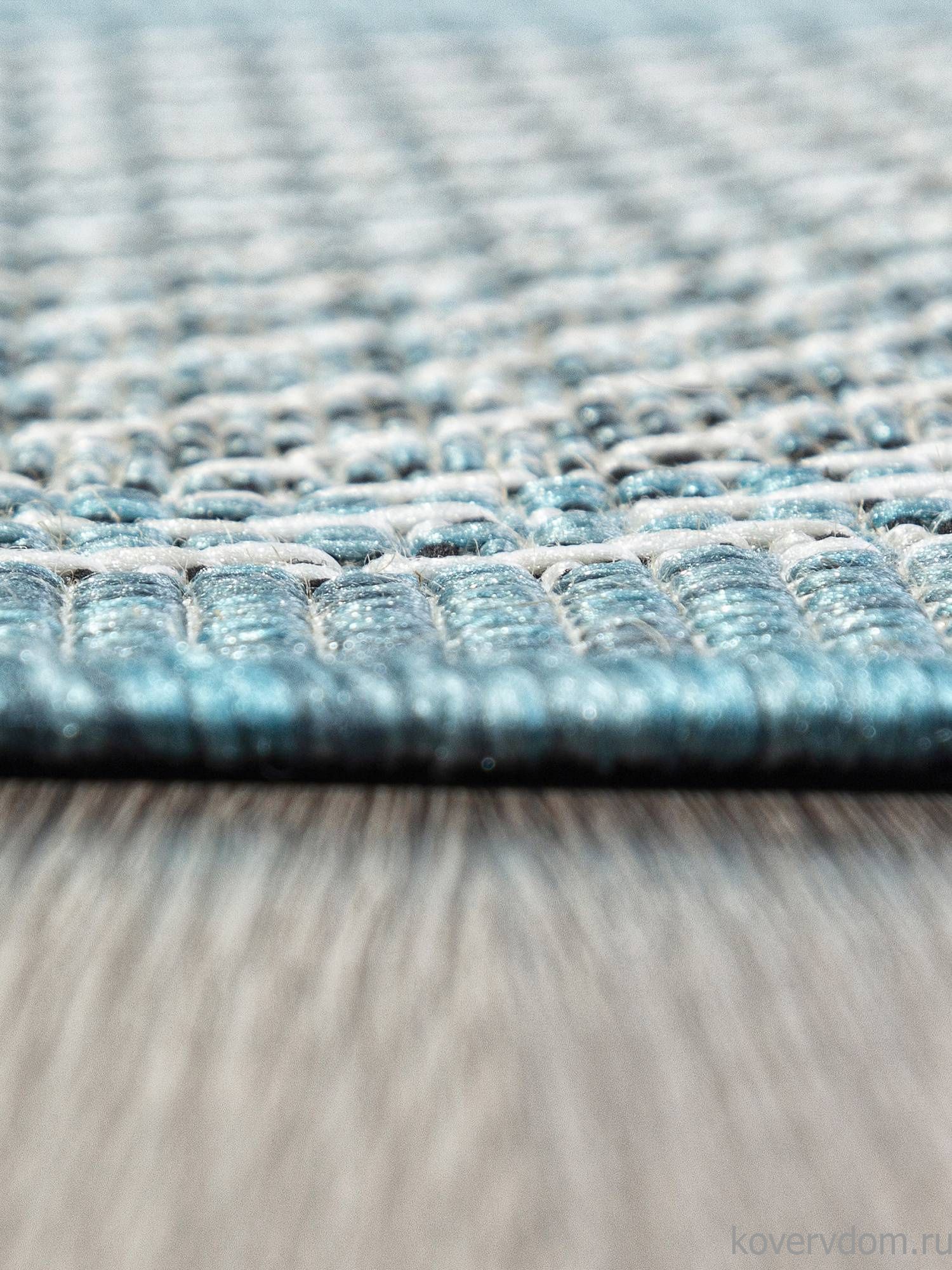 Ковер-циновка KAIR S148 BLUE Овал