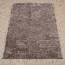 Ковер из Турции с длинным ворсом из искусственного меха Chic 1000A BROWN_3000