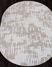Прямоугольный ковер-циновка KAIR S144 BEIGE Овал